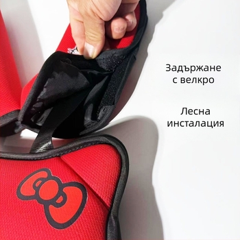 Щит за рамо към автомобилен колан, карикатурен стил, полиестер, 300 г, печат на лого възможен