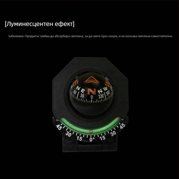Автомобилен компас: високопрецизен, преносим, с нощно осветление, наклономер, многофункционален