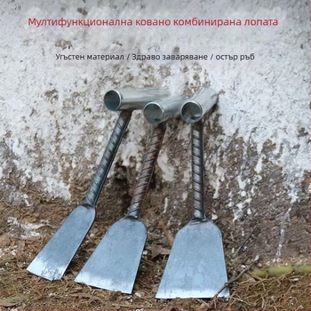 Комплект от три градински инструмента - ръчно изработени за засаждане и плевене