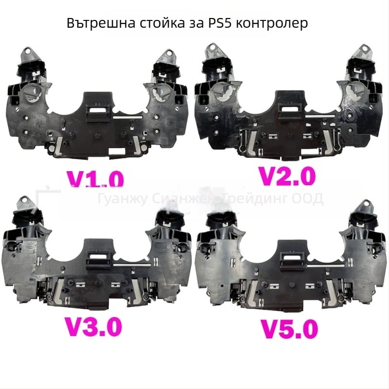 PS5 контролер вътрешна скоба и средна рамка – пластмаса, 21 g, рамка за дънната платка с бутони L1/L2/R1/R2