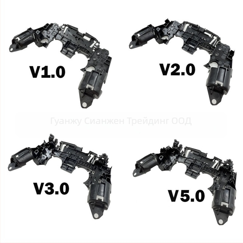 PS5 контролер вътрешна скоба и средна рамка – пластмаса, 21 g, рамка за дънната платка с бутони L1/L2/R1/R2