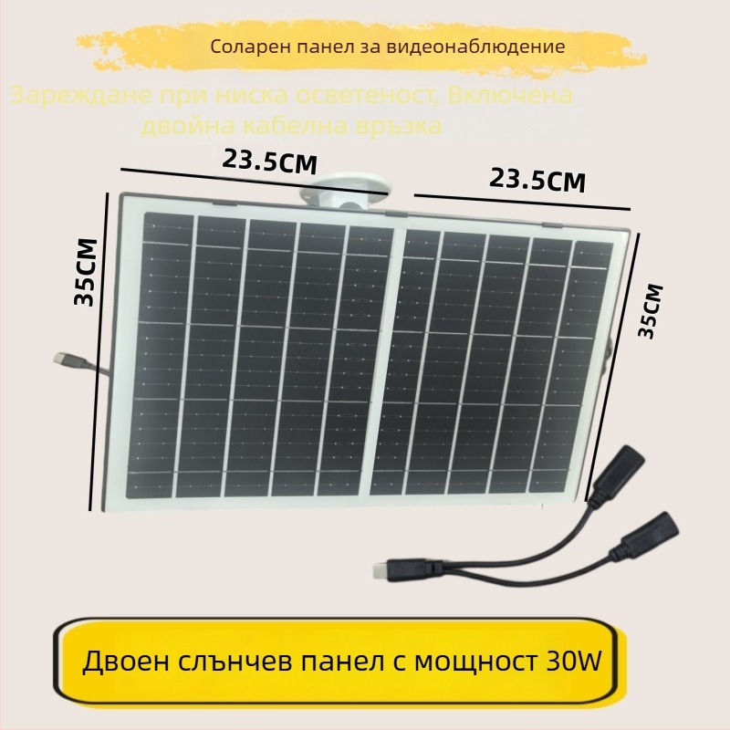 Слънчев панел за наблюдение – Le'an, модел Le-ups, произход: Dongguan, Тип: Adapter