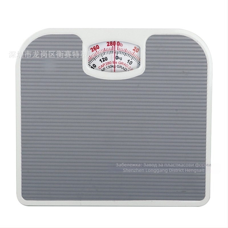 Везна за тяло с две скали, механична, пружинен механизъм, метално шаси, измерва тегло до 130 кг, Kai Chuan