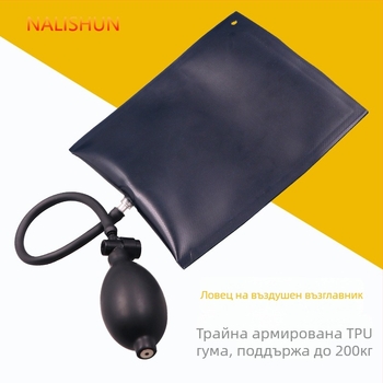 Локатор за въздушна възглавница за монтаж на врати и прозорци, регулиращ се, пластмасов, тегло 69 г