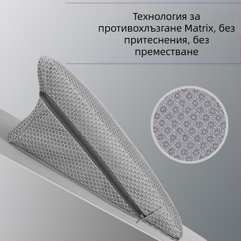 Автомобилна спална подложка — универсална за предна и задна седалка, не се нуждае от надуване, 1.2 кг, капацитет 120 кг