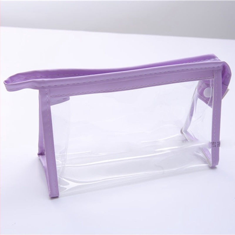 Прозрачен калъф за моливи, голям капацитет, PVC, корейски стил, за ученици.