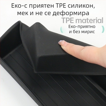 Долна подложка за кутията за съхранение в подлакътника на Tesla Model 3/Y – водоустойчива TPE вложка
