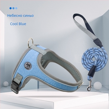 Полиестер седловиден гръден презрамник за кучета, марка Menace/Mannis, IP авторизация: Да, лицензиран частен етикет