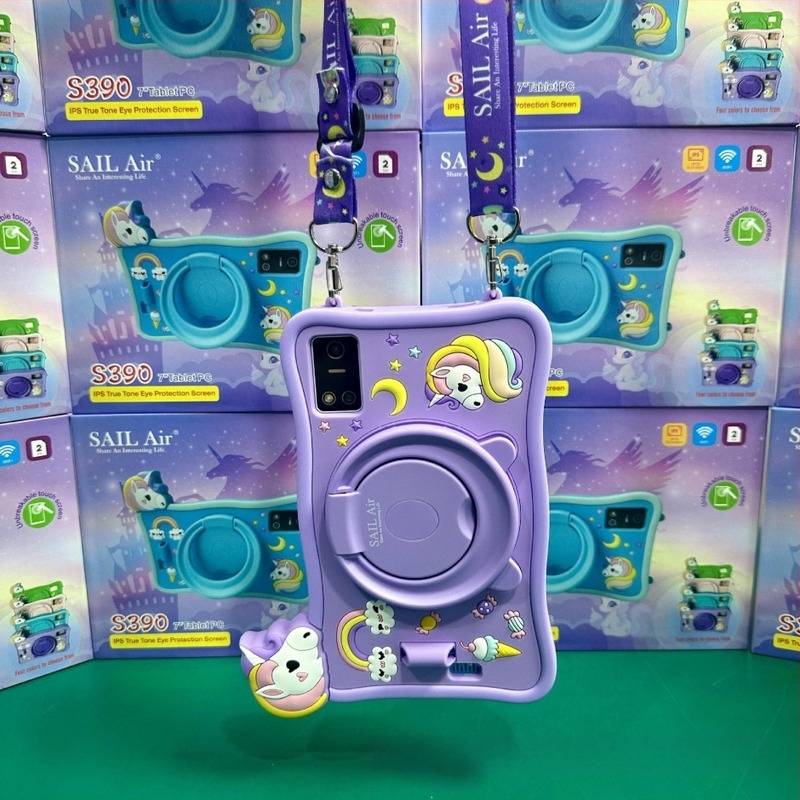 Android таблет за деца с защита на очите, четириядрен процесор 1,5GHz, 256GB флаш памет, 5G свързаност, двойна камера