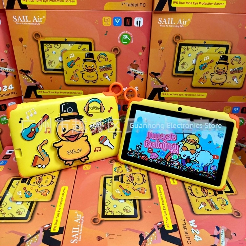 Развлекателен таблет с Android Quad-core процесор, 256GB флаш памет, двойна камера, Wi-Fi, 3500mAh батерия