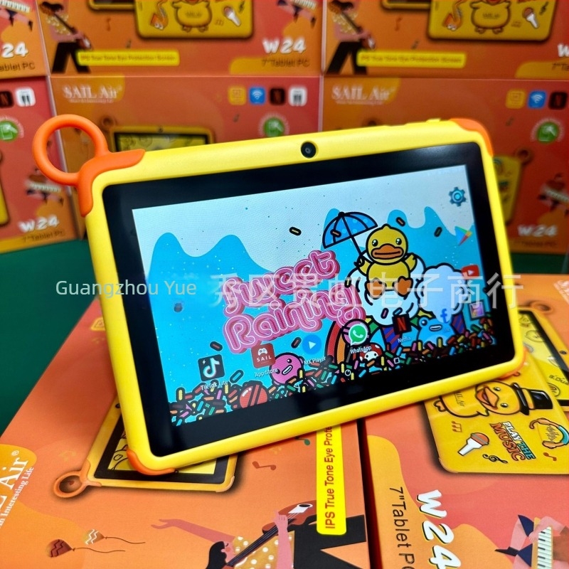 Развлекателен таблет с Android Quad-core процесор, 256GB флаш памет, двойна камера, Wi-Fi, 3500mAh батерия