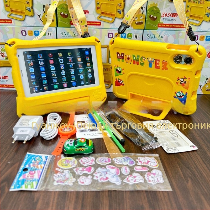 Sail Air AI таблет S45Pro, 5G Android, 256GB памет, четириядрен 1,5GHz, двойна камера