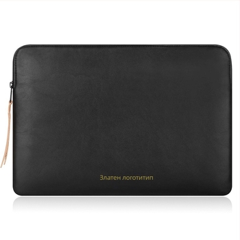 Калъф за MacBook Air M4 от VIKVIT – PU външна обивка, полиестерна подплата, градска простота, пролет 2025