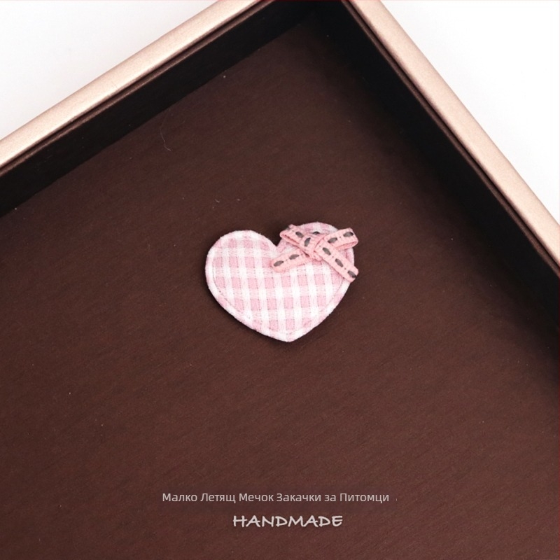 Клип за коса за домашни любимци с мини панделка (Материал: памук; Общо предназначение; Внос: Не; IP разрешение: Не)