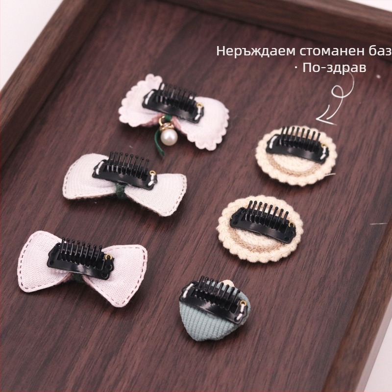 Клип за коса за домашни любимци — памучен материал, универсална употреба, без внос, IP права не са разрешени.