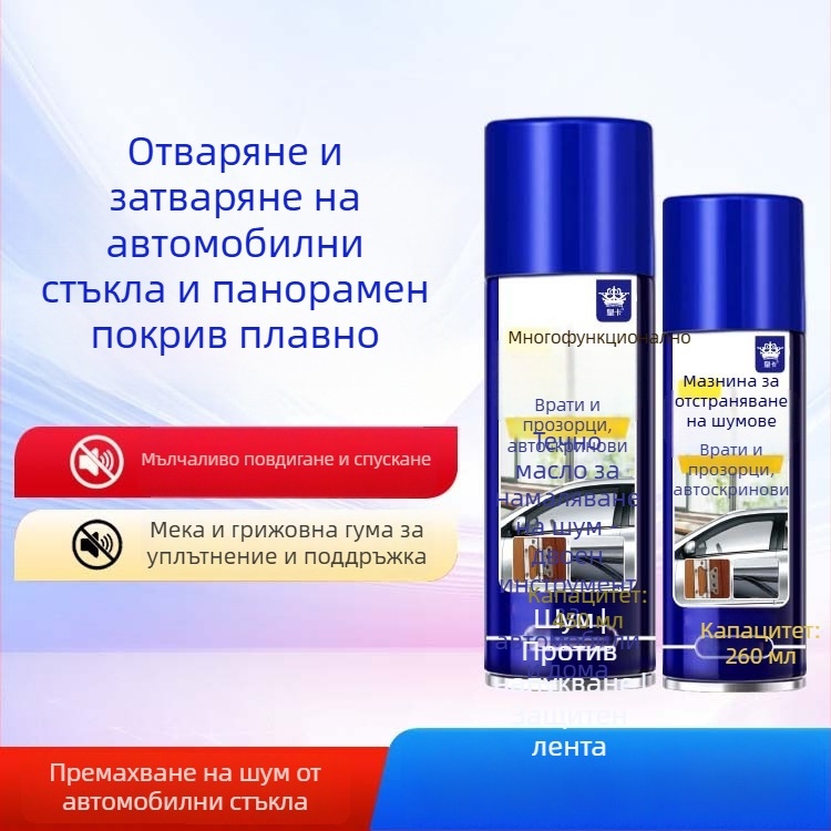 Смазочен спрей за ръжда и ключалки на врати, устойчив на високи температури (Тип: Смазка; Съставки: Смазващо масло; Срок: 3 години; Стандарт: 6600; Части: Други)