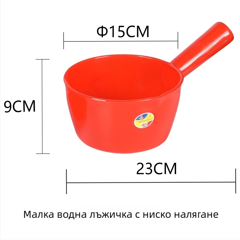 PP водна лъжичка с дълга дръжка, устойчива на киселини и основи, нечуплива