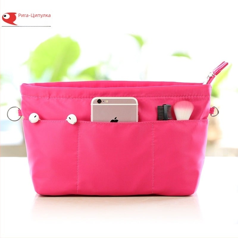 Козметична чанта за пътуване Red Tadpole — найлон, форма обърнат трапец/дъмпинг, за съхранение и организация