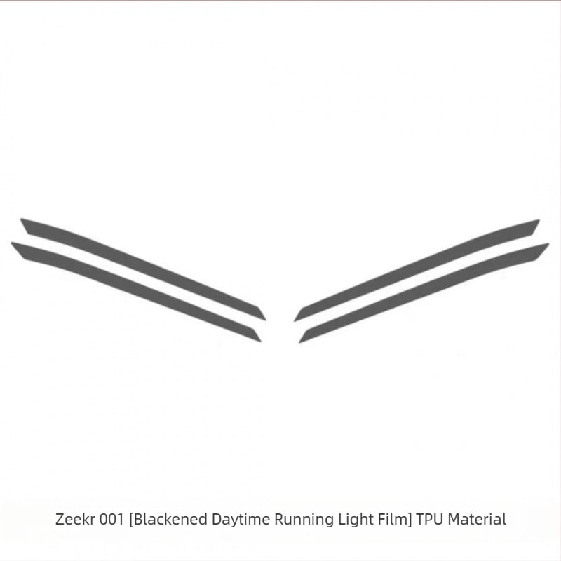 TPU филм за фарове и задни светлини за Zeekr 001 (2021–2024) – защита от износ, устойчив на надраскване, защита на дневни светлини