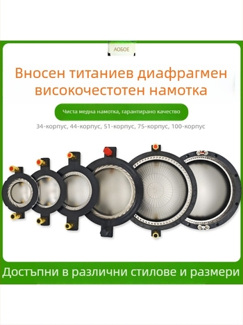 Гласова намотка за високочестотен драйвер – аксесоари и части за ремонт на високочестотен говорител