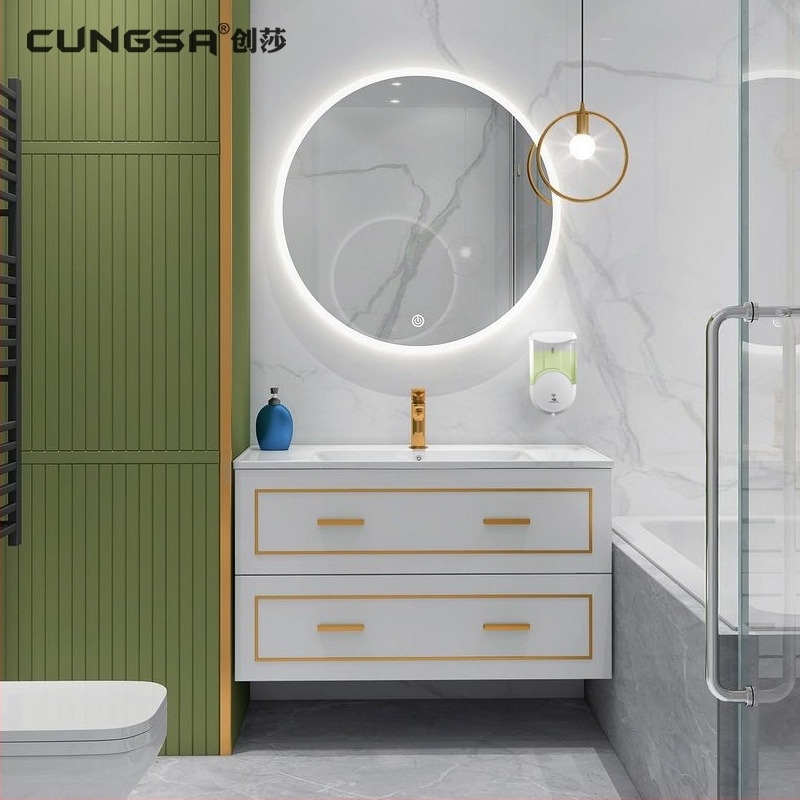 Chuangsha Диспенсер за дезинфекционен разтвор за ръце, сензорен, изцяло автоматичен, стенен монтаж, пластмасов