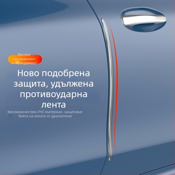 Анти-сблъсък стикер за ръба на вратата на автомобил, Lu Shi, PVC, универсален