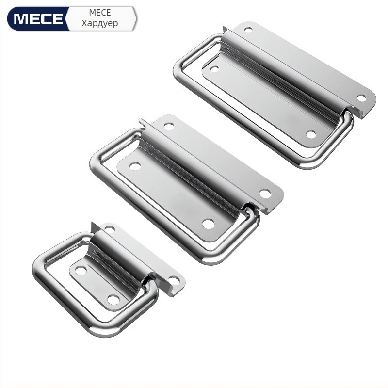 304 неръждаема стомана сгъваема дръжка за шкаф, полирана повърхност, модел 4219, марка Mece/Mingxuan
