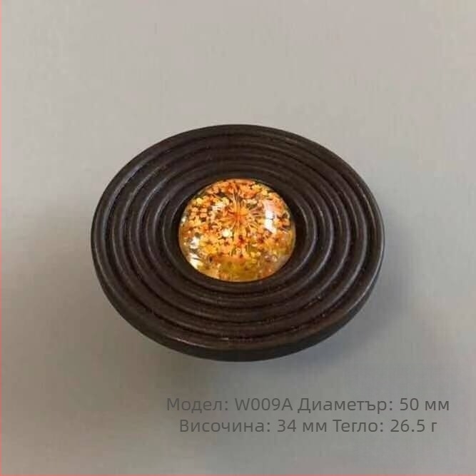 Дръжка за шкаф и чекмедже с вложка от сплав, електроплатирана повърхност, модел W17059, ARTIC.