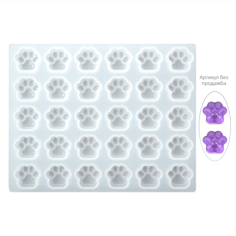 Силиконова форма за печива с неравна форма; материал: силикон; категория: форми за печене