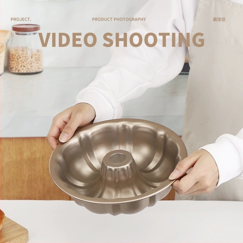 Форма за тиквен кейк с незалепващо покритие, тава за печене от въглеродна стомана за DIY печене