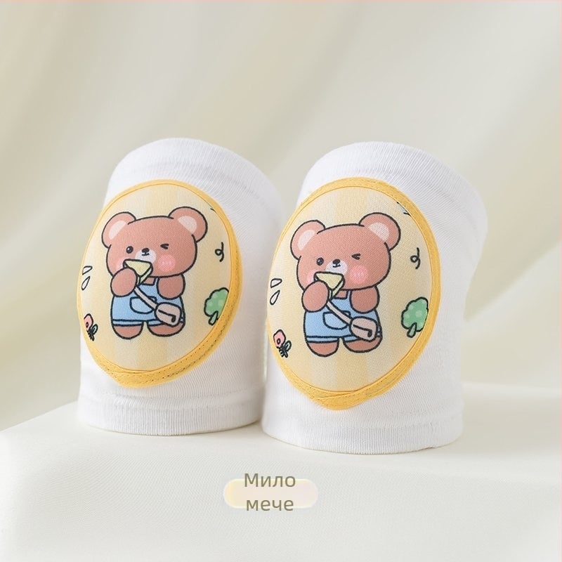 Kempel детски протектори за колене и лакти с дишаща мрежа за защита срещу падане, летен тънък дизайн