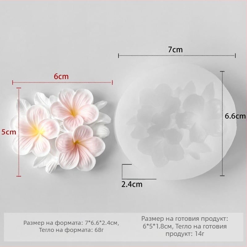 Силиконова цветна форма за печене — нестандартна форма, модерен минималистичен стил, 2024 г.
