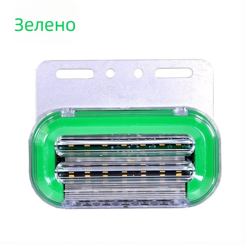 LED странична светлина за големи камиони и полуремаркери, водоустойчива, 12/24V, IP6, 0.6W, 40 lm, алуминиева основа