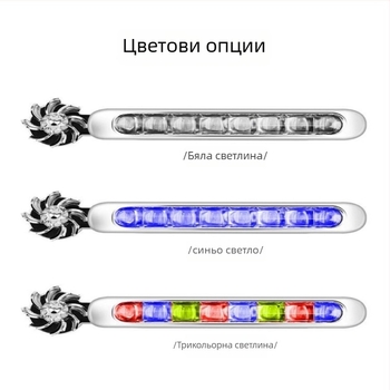 Дневни светлини за автомобили, универсална съвместимост, модел A177s, монтаж с лепило, пластмасов корпус