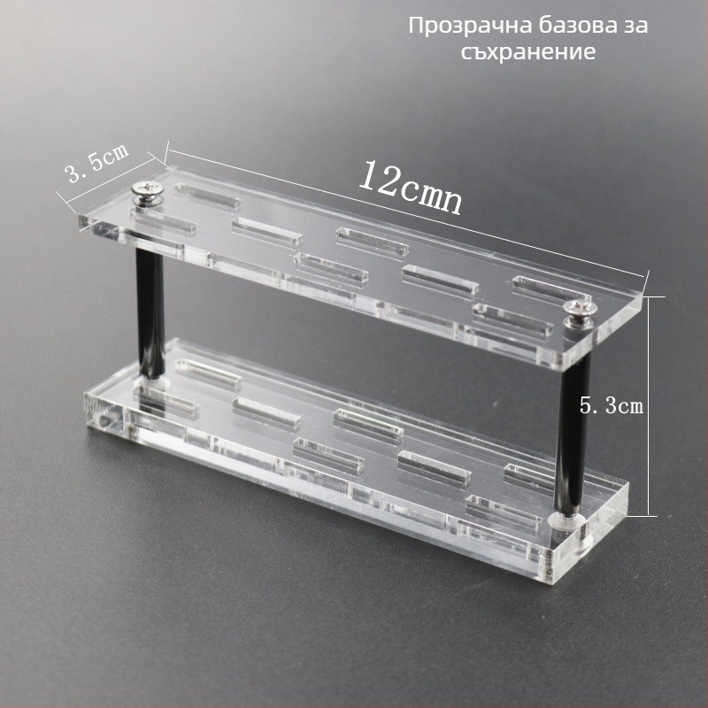 Метална стойка за обици Blue Whale - артистичен стил, пролет 2025