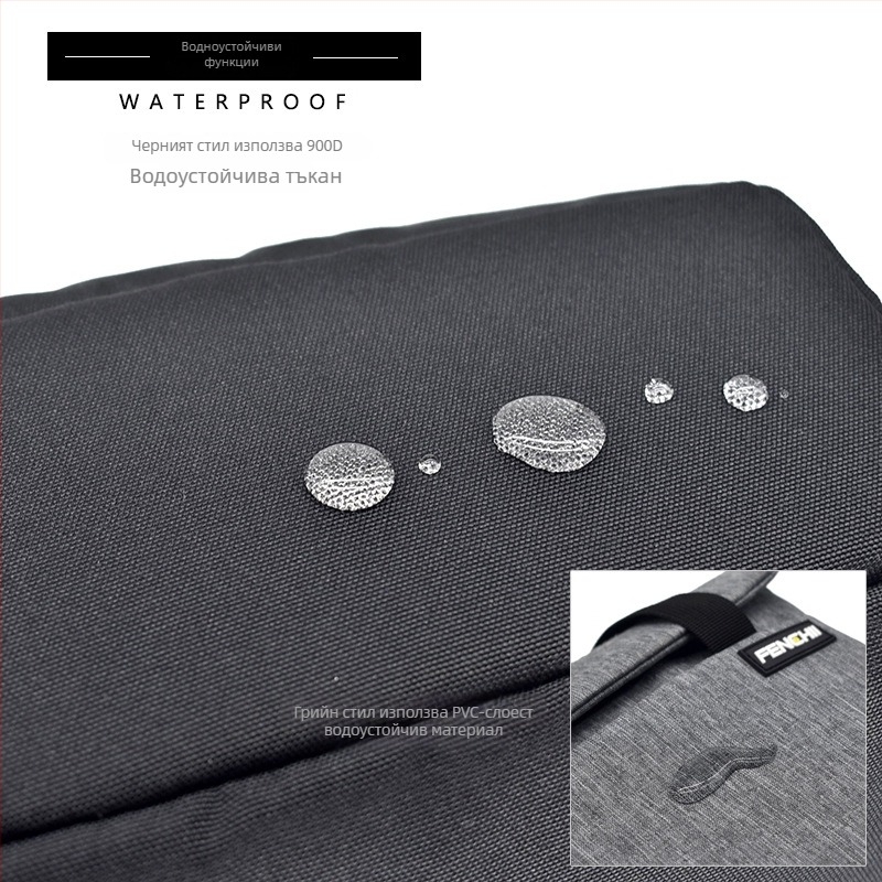 Чанта за фотоапарат с вътрешна подплата модел A8, найлонова, водоустойчива, износоустойчива и удароустойчива, за безогледални и DSLR камери (едно тяло, два обектива)