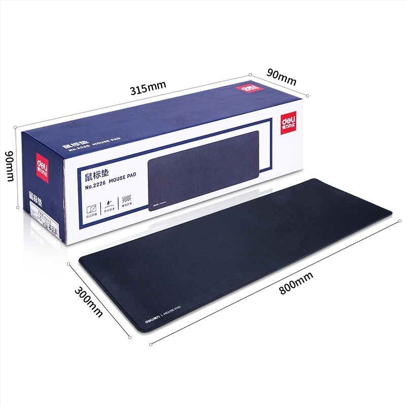 Подложка за мишка, смола-резина, едностранна, с калкулатор, настолна подложка