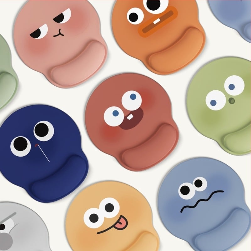 Малка гумена подложка за мишка, антихлъзгаща повърхност, възможност за печат на лого, модел Mp-0402