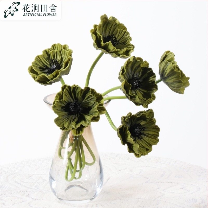 Изкуствени макове PU — Huajian tianshe (Материал: PU)