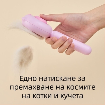 Гребен за премахване на козината при кучета (Материал: Друг; Категория: Други почистващи и козметични продукти; Марка: Друг; За кучета)