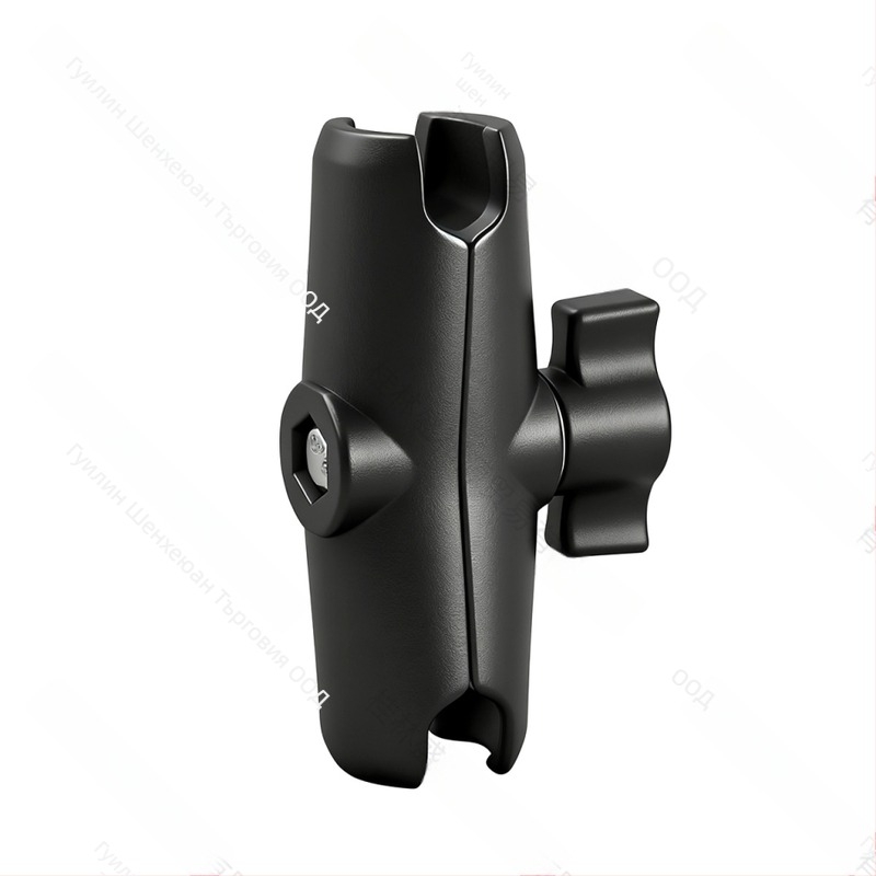 Алуминиев прът за бал-глава 25 мм за аксесоари за монтаж на спортна камера, съвместим с автомобилен монтаж, държач за мобилен телефон и вакуумно закрепване