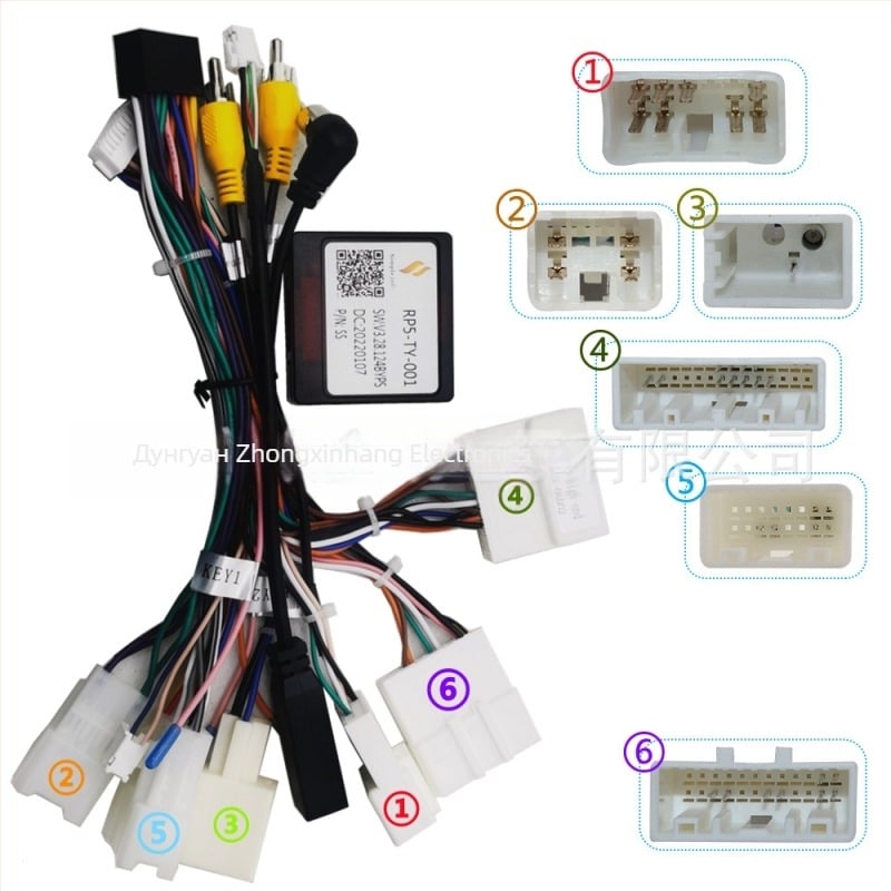 Навигационна рамка за таблото за Toyota Camry 2012-2014 – ABS+PC, CPLUNT, 1 кг, ретрофит на централната конзола