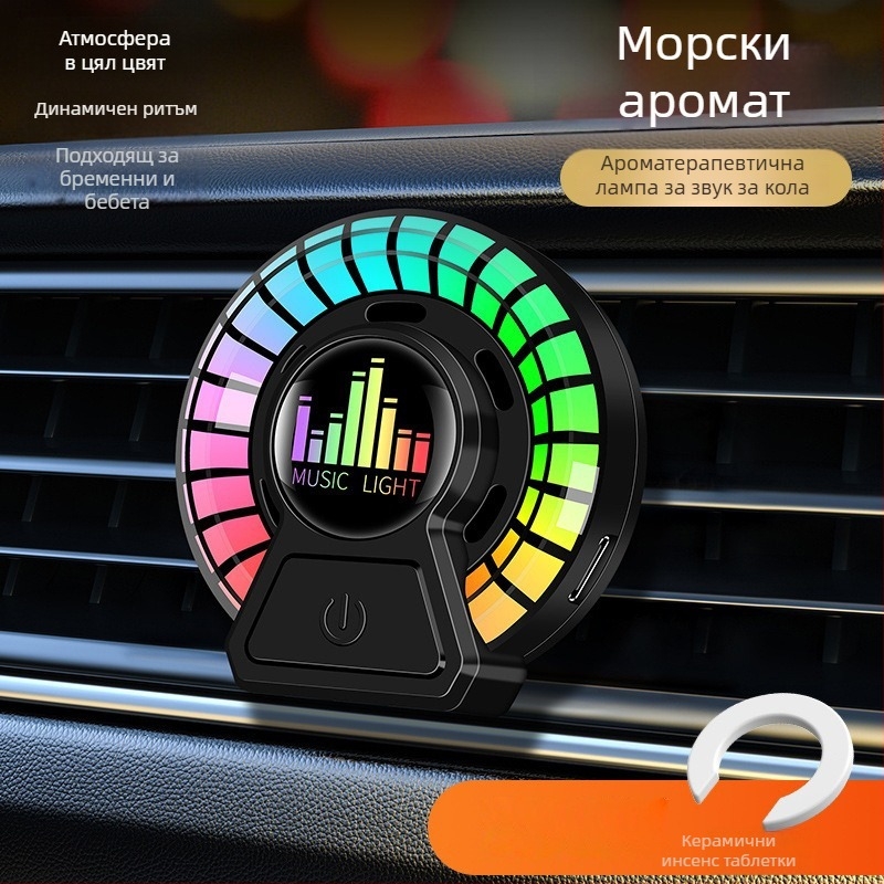 Kevanly Qfd113 Универсална автомобилна амбиентна светлина за ароматерапия и дифузия на аромати, 3.7V