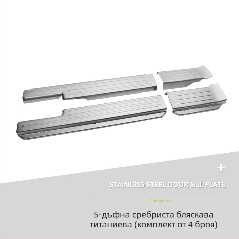 Прагова лента от неръждаема стомана за Suzuki Jimny JB74/JC74 (19–25), AT, декоративен аксесоар Imperial Master