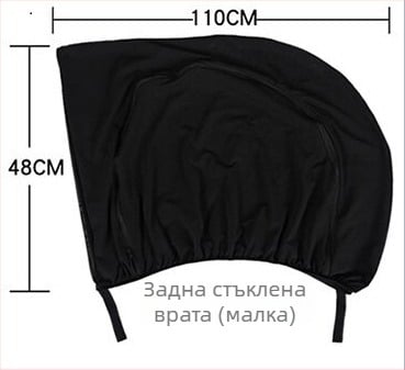 Автомобилна мрежеста завеса за прозорец – защита от комари, слънцезащита, дишаща и прозрачна, термоизолираща, за седан и SUV; материал: полиестерна мрежа; монтаж: окачване