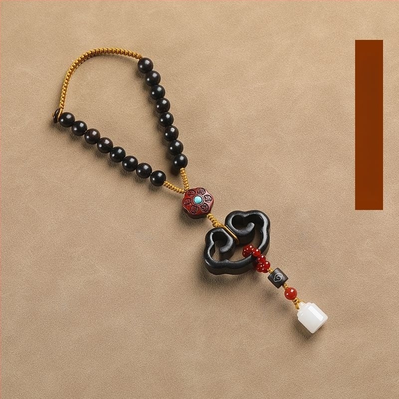 Подвеска за кола в китайски стил, метална сплав, мультяшен дизайн, ароматна функция (материал: метална сплав; стил: мультяшен; функция: аромат)