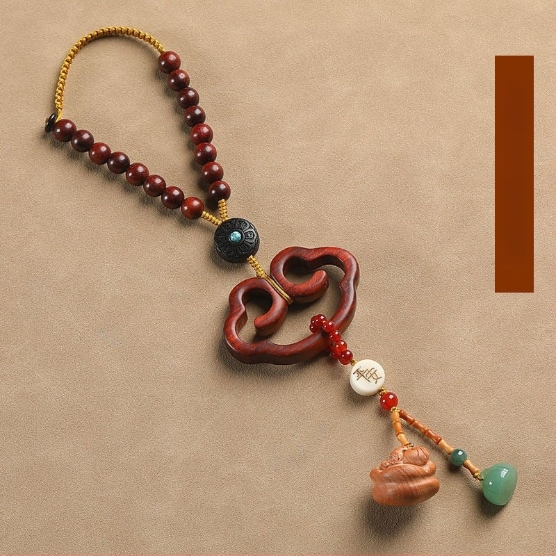 Подвеска за кола в китайски стил, метална сплав, мультяшен дизайн, ароматна функция (материал: метална сплав; стил: мультяшен; функция: аромат)