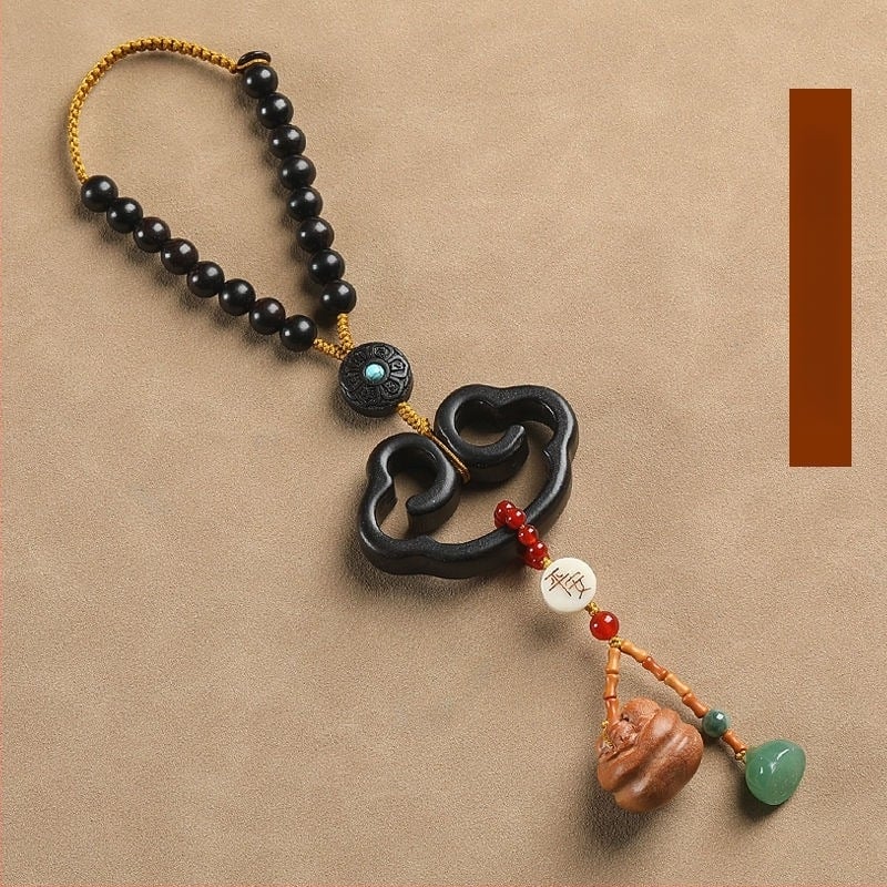 Подвеска за кола в китайски стил, метална сплав, мультяшен дизайн, ароматна функция (материал: метална сплав; стил: мультяшен; функция: аромат)