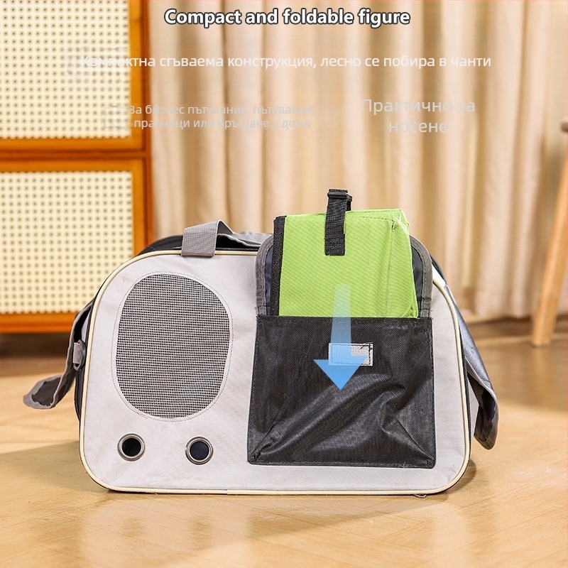 Brosh котешка тоалетна тава за пясък, преносима, сгъваема, анти-сплеш, за открити пътувания с кола