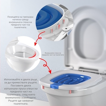 Котешки обучител за използване на тоалетна, ABS пластмаса, OEM частна марка, подходящ за котки